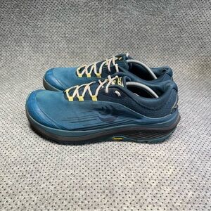 Topo Athletic Blue Pursuit Trail Hiking Shoes Size 12 Men’s